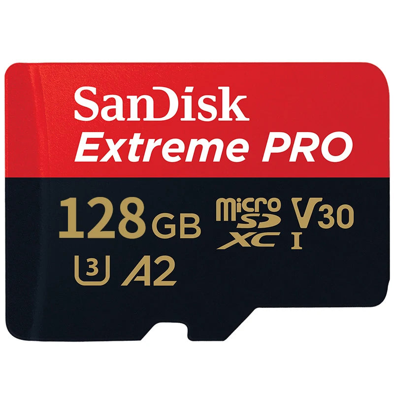 Original Extreme Pro SanDisk 256G 128G 64GB 32GBmicroSDHC SDXC UHS-I Memory micro SD TF Card 200MB/s Class10 U3 With SD Adapter