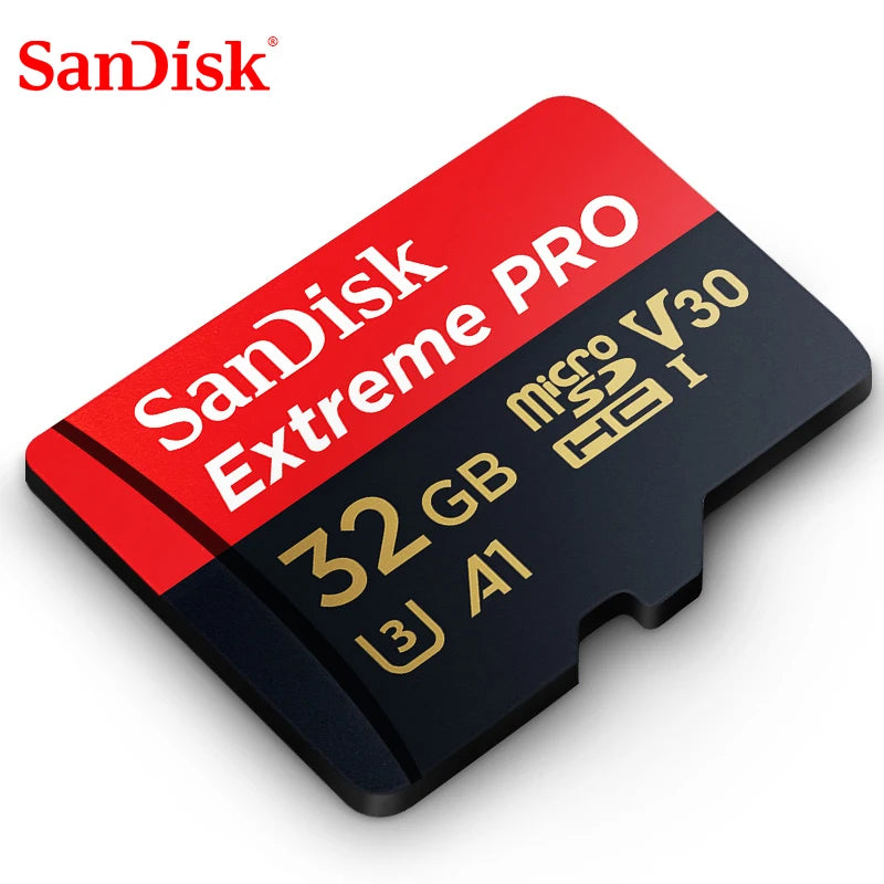 Original Extreme Pro SanDisk 256G 128G 64GB 32GBmicroSDHC SDXC UHS-I Memory micro SD TF Card 200MB/s Class10 U3 With SD Adapter