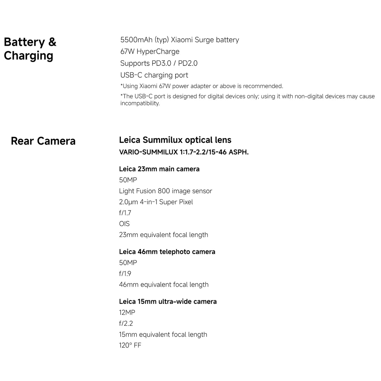 Xiaomi 15T 5G 12+512GB 6.83" 120Hz Eye-care Display 4nm MediaTek Dimensity 8400-Ultra Leica 50MP camera 5500mAh 67W Support eSIM